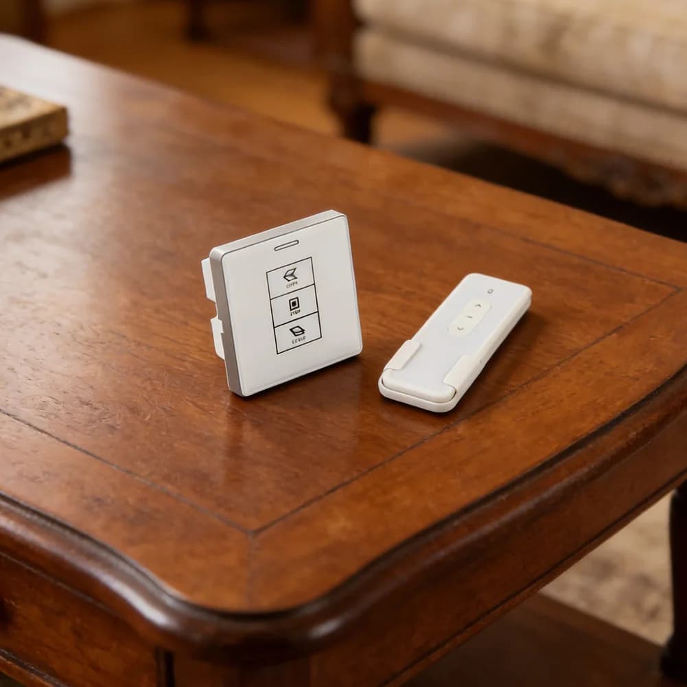 Pannello interruttore intelligente per motore CC 24V per aprifinestre, compatibile con telecomando Tuya, ingresso AC100-240V, interfaccia sensore pioggia