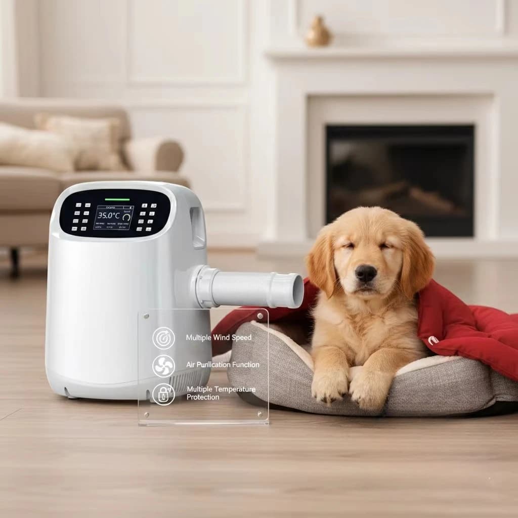 Riscaldatore professionale per chirurgia veterinaria, sistema di riscaldamento veterinario con 2 coperte termostatiche riutilizzabili