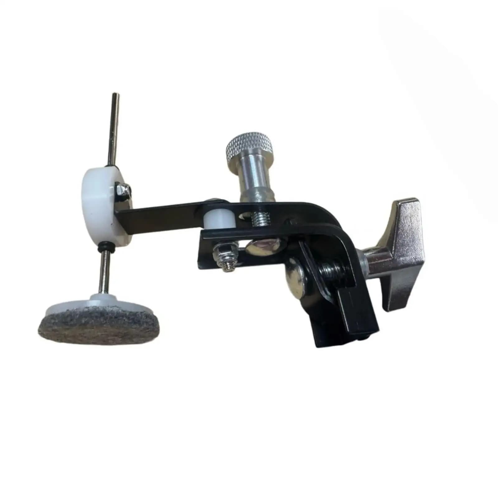 Smorzatore per Batteria Compatto, Pad Silenziatore per Percussioni, Morsetto Esterno, Componente Musicale per Accessori Batteria, Rullante, Palcoscenico