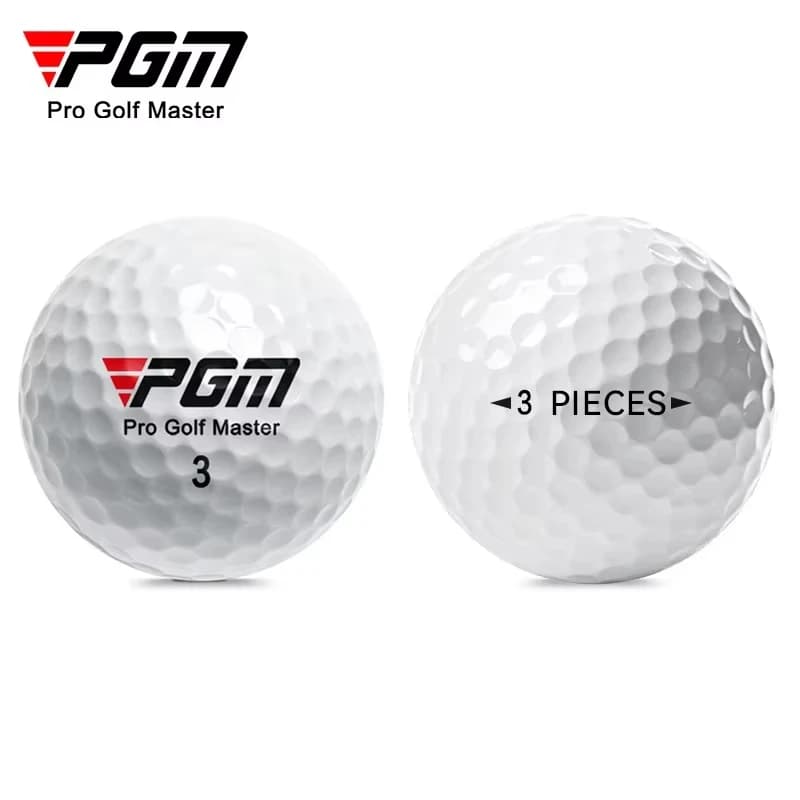 PGM Official 3-Layer Premium Golf Balls Practice Compet Performance Training for Distance Straight Shots Golf Design for Sport