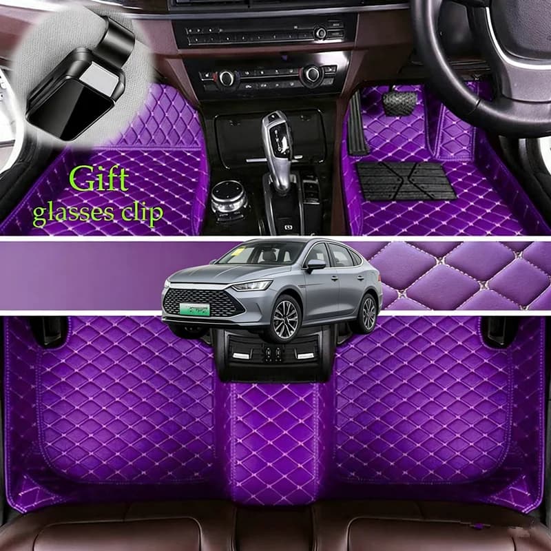 Tappetini Auto Personalizzati per BYD Destroyer 05 DM-i PHEV Hybrid 2022-2025, Accessori Auto, Tappeti e Coperture per Guida a Sinistra/Destra