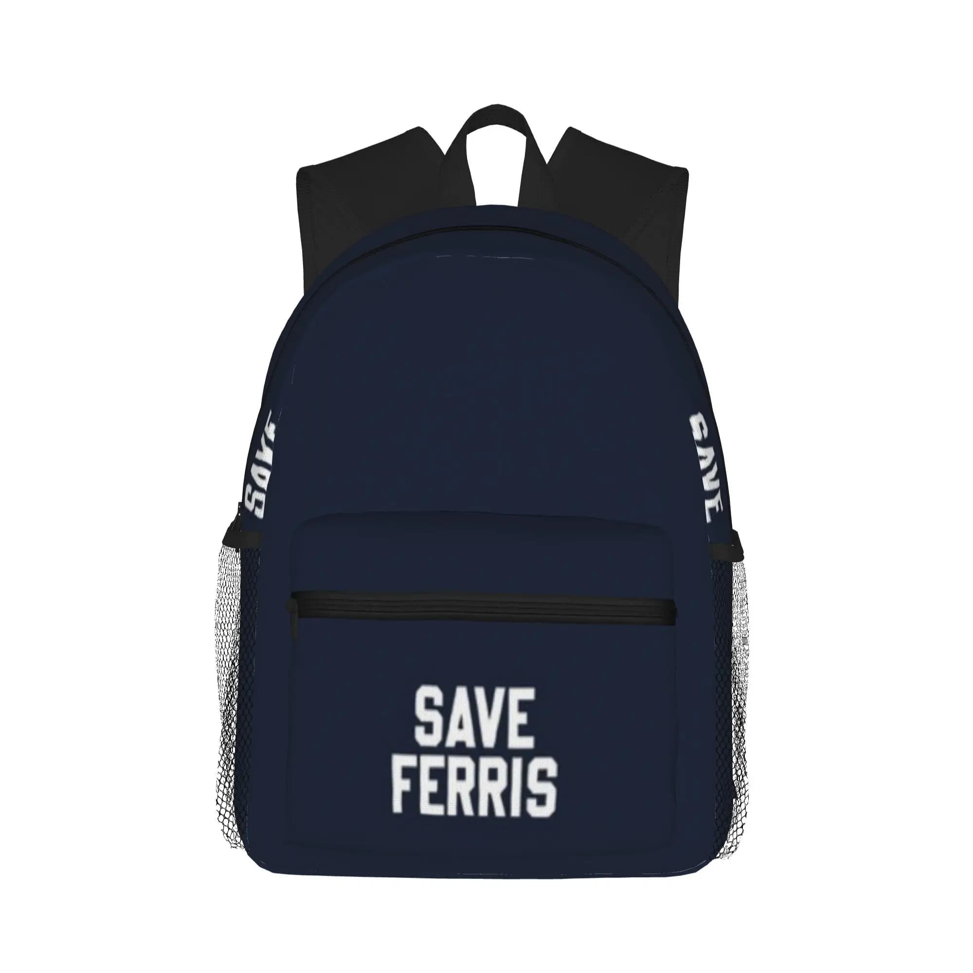 Save Ferris - Anni '80 - Film degli anni '80 - Cultura pop - Citazioni divertenti Zaino casual per studenti e adulti