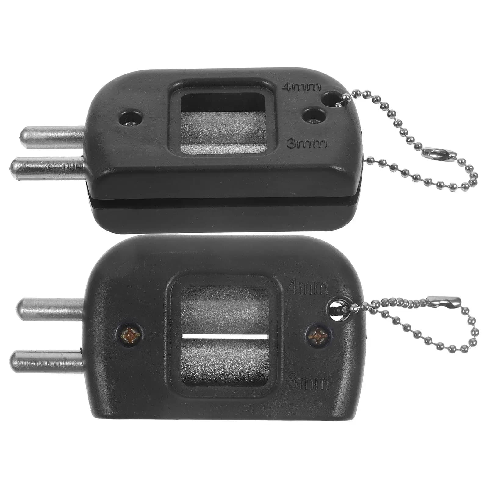 2 Pezzi Affilatore Professionale per Pattini da Ghiaccio, Strumento Portatile per Affilare Lame da Pattinaggio, Resistente all'Usura, con Vite Regolabile