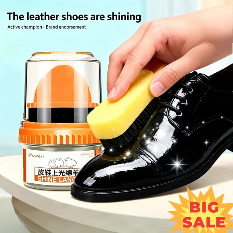 Olio per la cura delle scarpe con pennello, protegge il cuoio dai graffi e viene utilizzato per mobili, sedili auto, lucidatura degli interni e prevenzione dei graffi.
