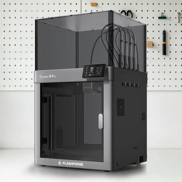 OYLP 2026 New Flashforge Creator 5 Pro 4-nozzle 3D Printer with a Printing Size of 256*256*256mm Active Chomber Heotina