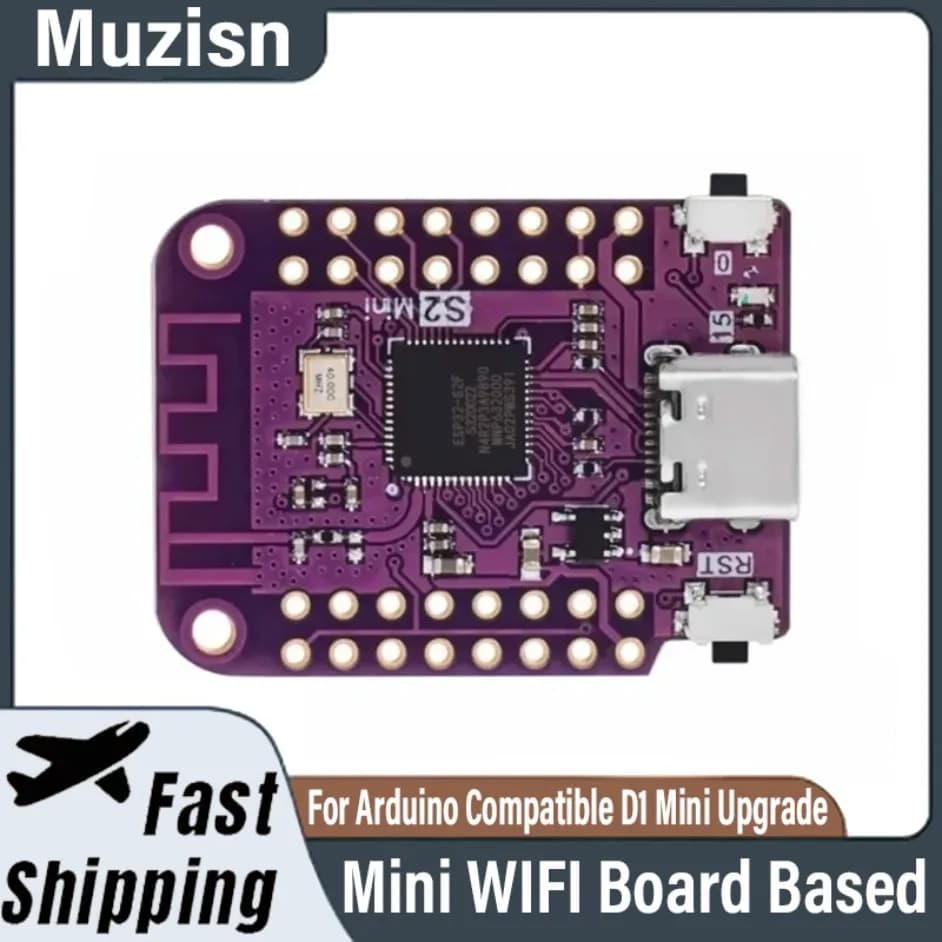 S2 Mini ESP32-S2FN4R2 ESP32-S2 4MB FLASH 2MB PSRAM MicroPython for Arduino Compatible D1 Mini Update