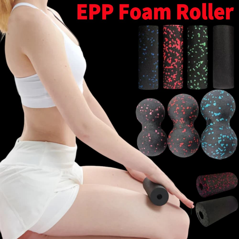 Exercise Foam Roller Cable Massage Roller EPP Muscle Massage Roller Yoga Equipment Multifunction for bodybuilding