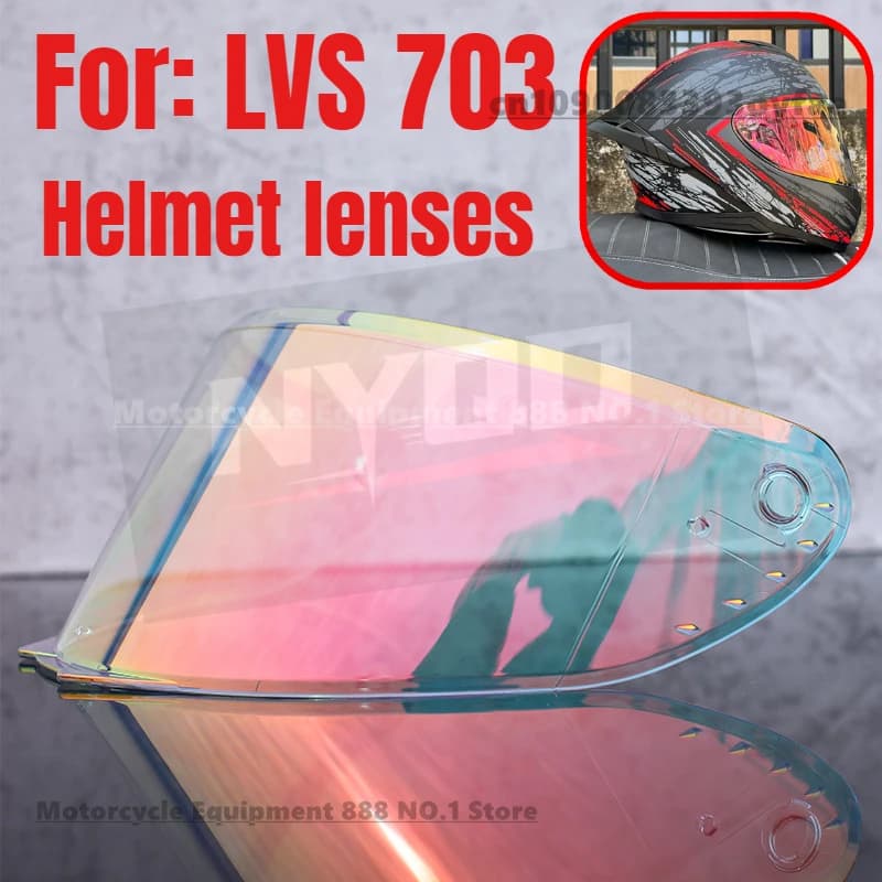 Lente per casco con visiera speciale LVS 703, scudo per casco integrale per visiera per casco moto integrale LVS-703 originale