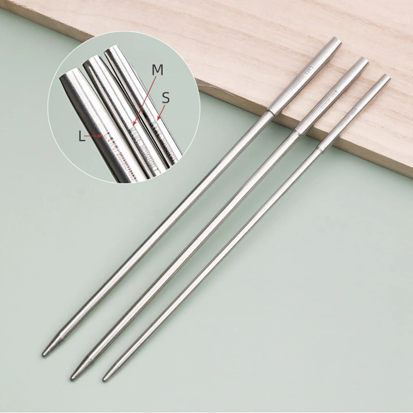 Strumento Premium in Acciaio Inossidabile per Infilare Occhielli e Asole, 3 Misure, per Cordoncini, Cappelli, Cinture, Zaini, Corde