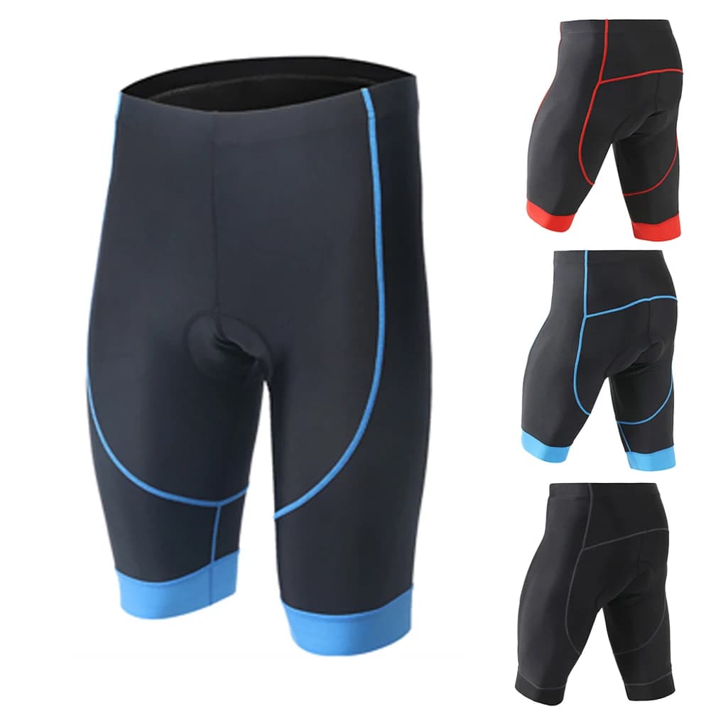 Cycling clothing MTB and Road, Men's shorts, Sporty Court pants Breathable in Fast drying Polyester with Silicone padding