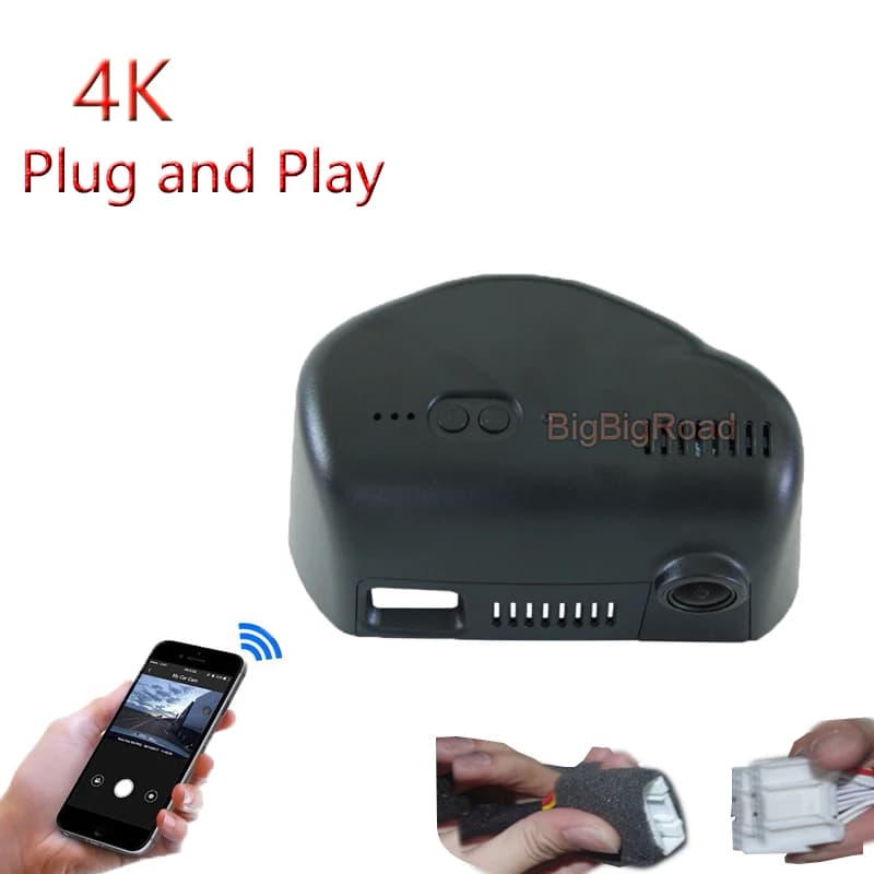 4K Plug And Play Wifi Auto DVR Dash Cam Macchina Fotografica Per Jeep Grand Cherokee 2012 2013 2014 2015 2016 2017 2018/Cherokee 2015 2017