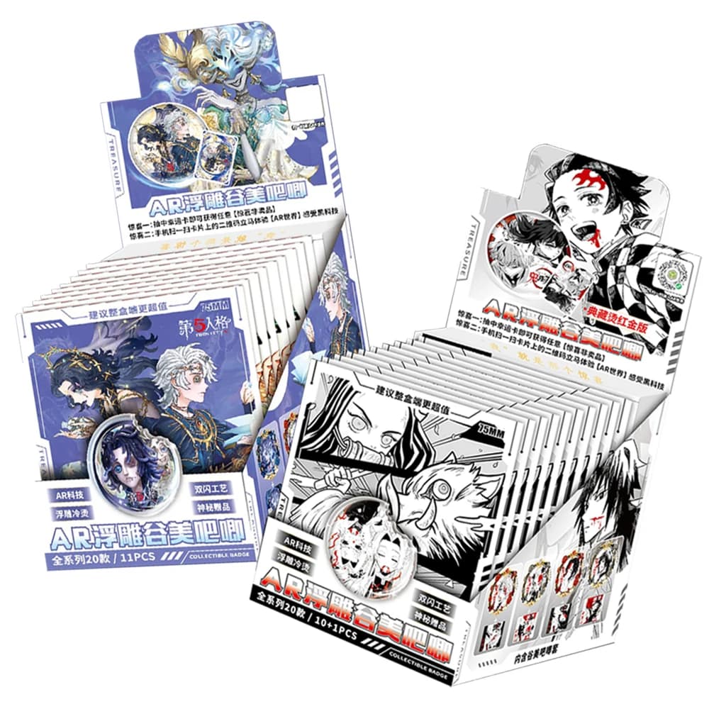 Badge Decorativi Squisiti Identity V: Personaggi Classici e Squadre Micro Terror per Giocatori Competitivi - Regali da Collezione