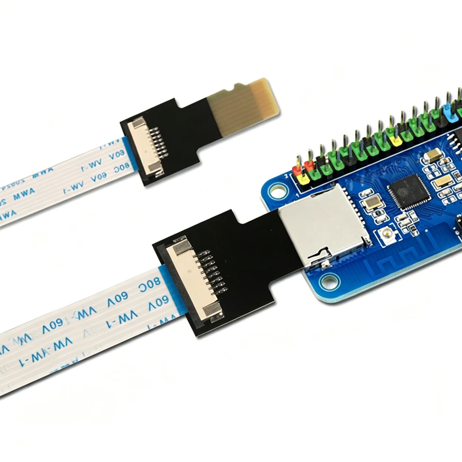 Cavo di Prolunga FPC Maschio-Maschio per Lettore di Schede SDXC, Cavo di Prolunga per Test Dispositivi, Kit da Micro SD TF a Scheda di Memoria
