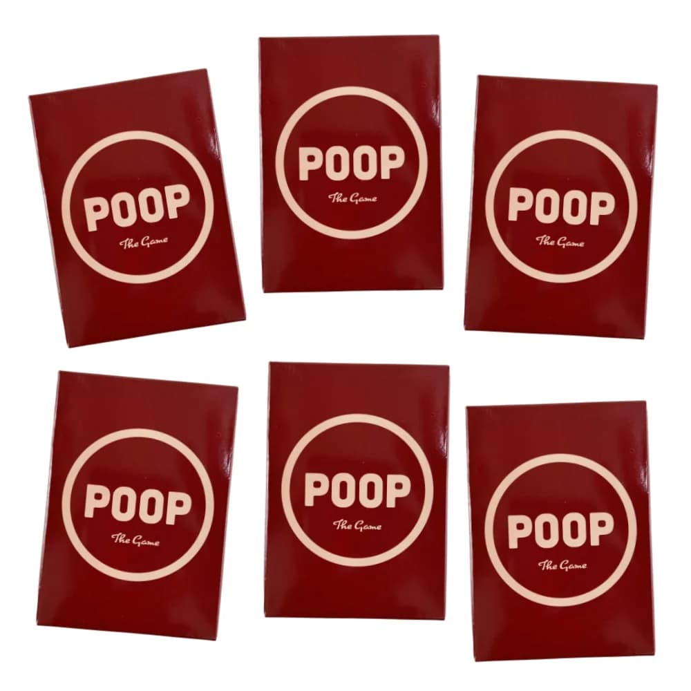 1 PC Poop The Game Cards Board Deck Giochi da tavolo adatti alla famiglia Giochi per adulti per giochi Giochi di carte notturni per adulti Adolescenti Bambini
