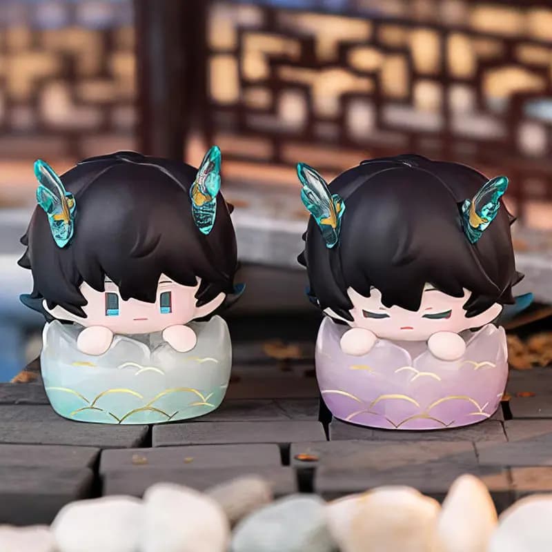 Honkai: Star Rail Serie di Tasti Decorativi miHoYo Blind Box Modello Collezione Cartoon Decorazione Casa Regalo a Sorpresa Disponibile