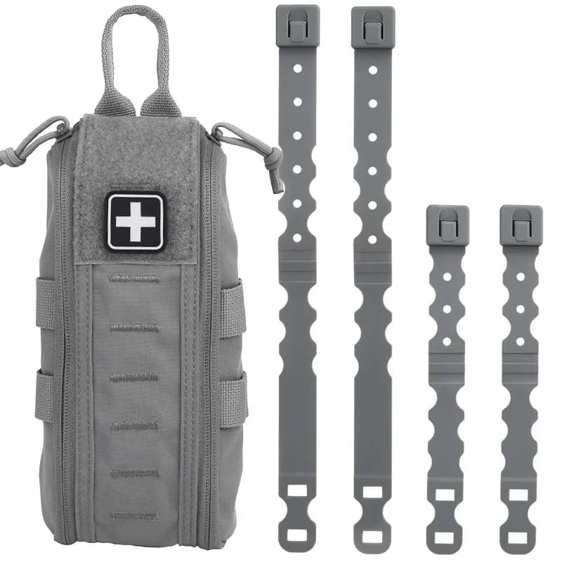 Custodia Molle Borsa per kit di pronto soccorso medico Ifak Kit di sopravvivenza di emergenza Borsa medica impermeabile Accessori per gilet da caccia