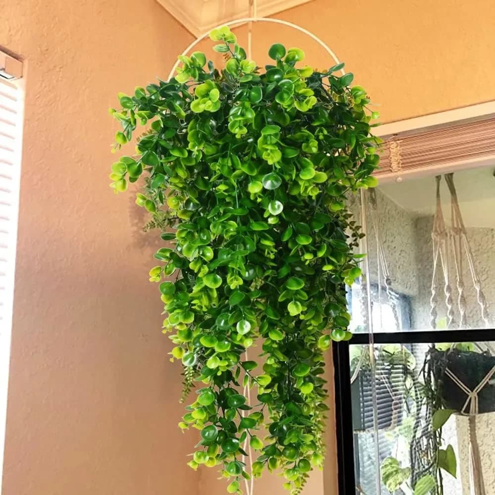 5 heads 45 meshes artificial plastic plant screw fern sale hot festival garland wedding home garden wall decoration arch diy