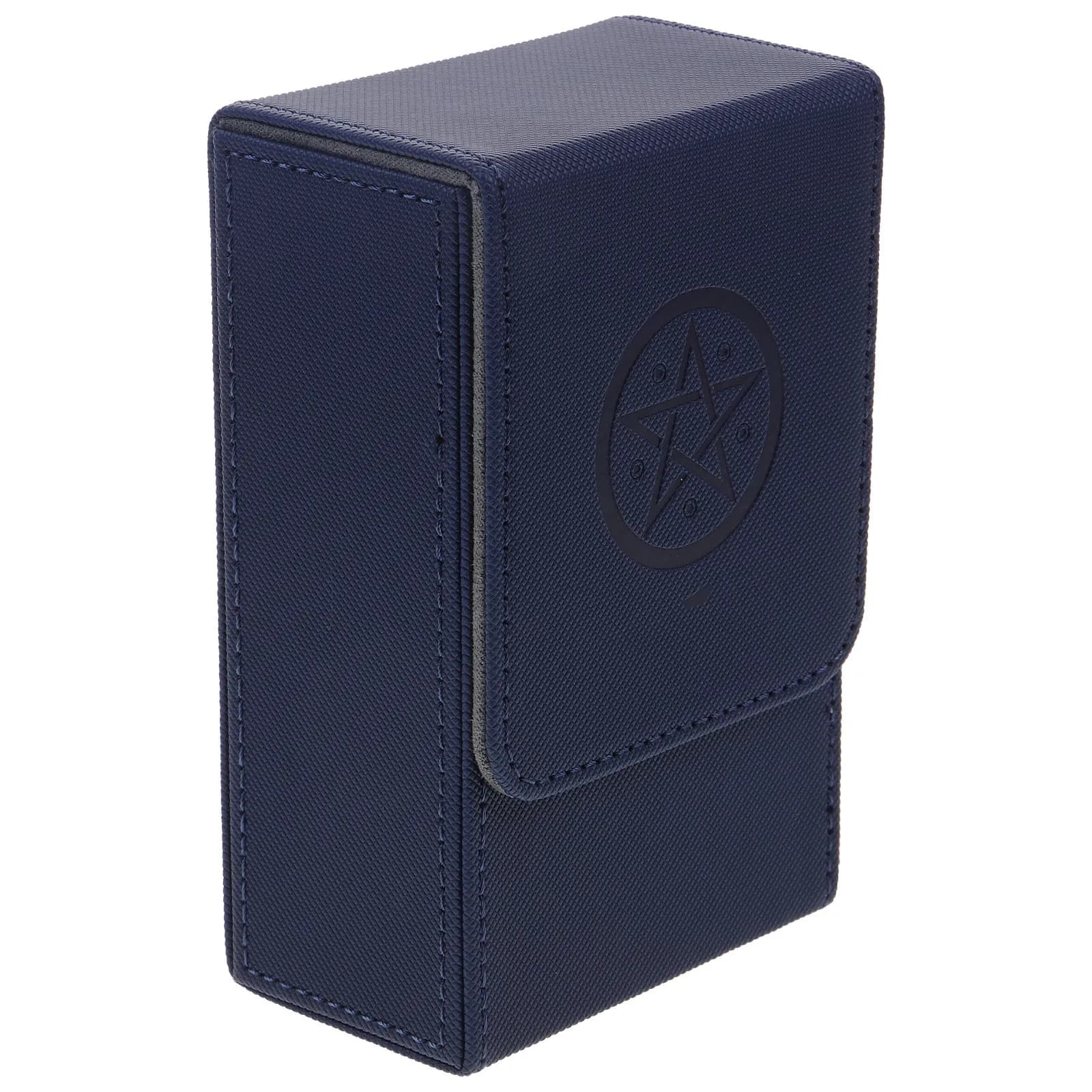 PU Tarot Card Storage Box Small Lightweight Organizer with Magnetic Lid Portable Case for Tarot Cards Games Cards Holder