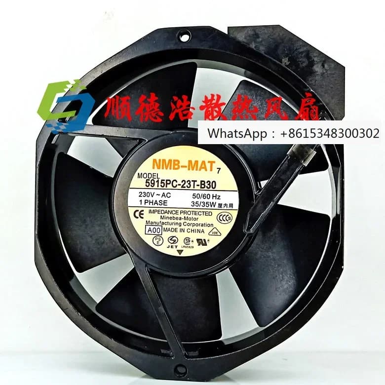 Nuovo originale NMB 17cm17038 5915PC-23T-B30 230V 35W172*150*38mm ventola AC con telaio in alluminio
