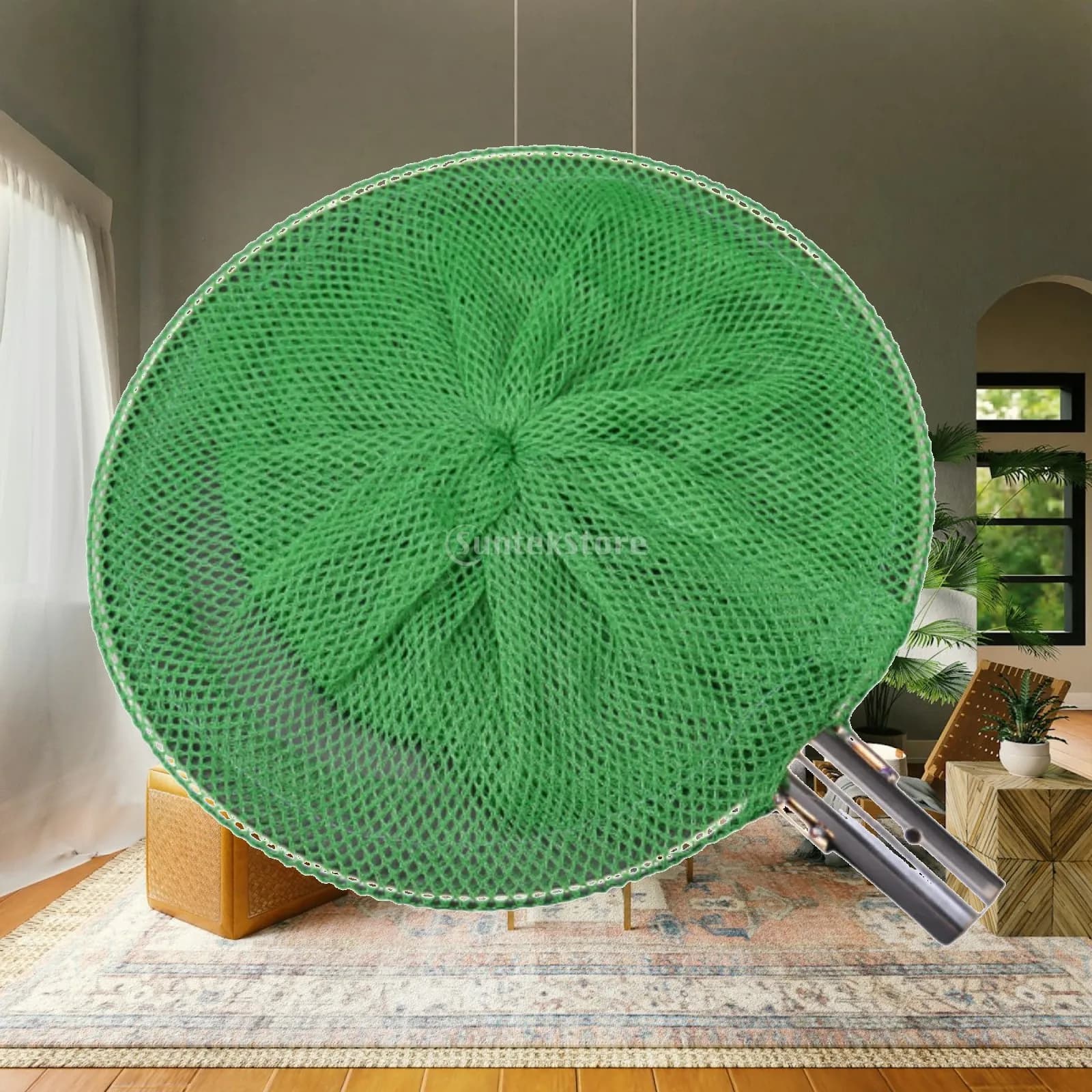 Fish Catching Net Replace Head Durable Nylon Mesh Large Landing Net for Stream Boat Kayak Fishing