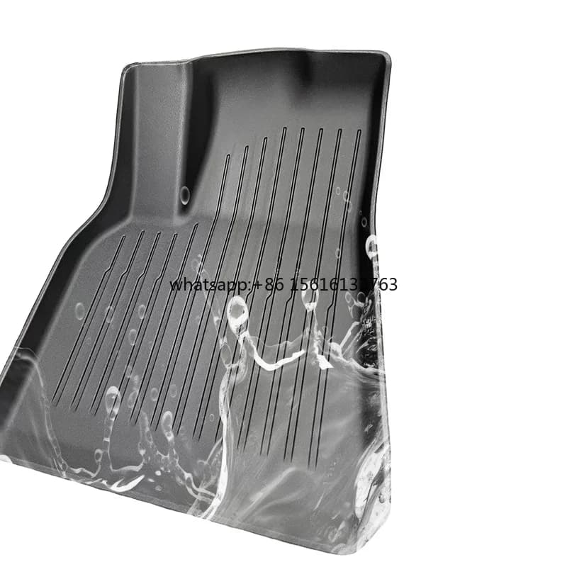 FOR Tesla Model S/Y Durable Car Floor Mats Foot Pads Interior Accessories