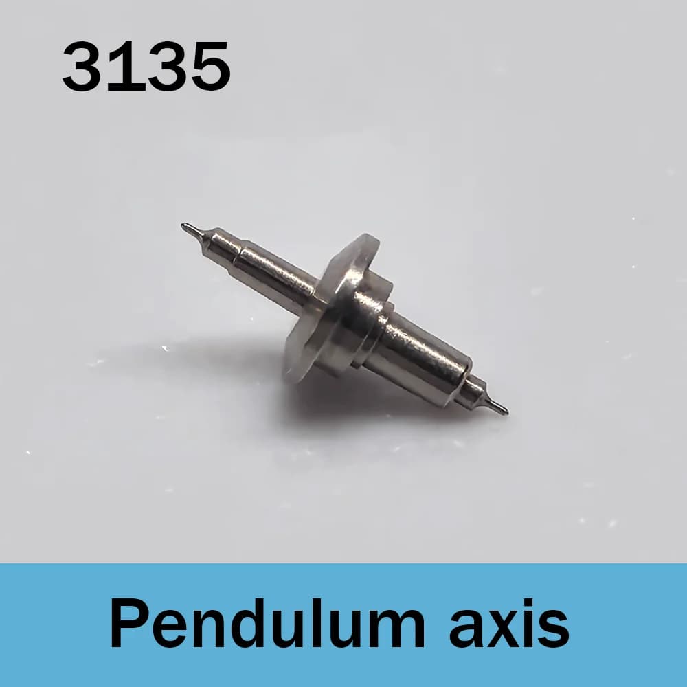 Accessori per orologi Albero di bilanciamento adatto per parti di riparazione dell'orologio con nucleo dell'albero a punta dell'asse del pendolo del movimento 3135