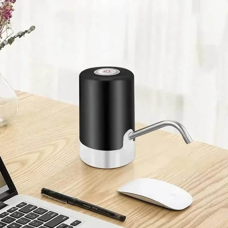 Dispenser d'Acqua Elettrico Automatico Senza Fili, Pompa d'Acqua Portatile Ricaricabile USB per Bottiglie d'Acqua
