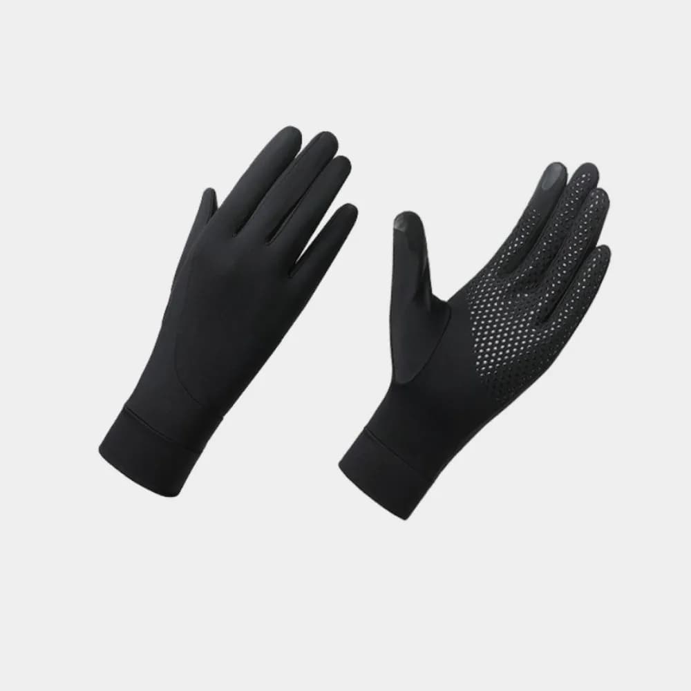 Nuovi Guanti in Seta Ghiacciata con Touch Screen, Anti-UV, Altamente Elastici, Traspiranti, Antiscivolo per Guida e Ciclismo