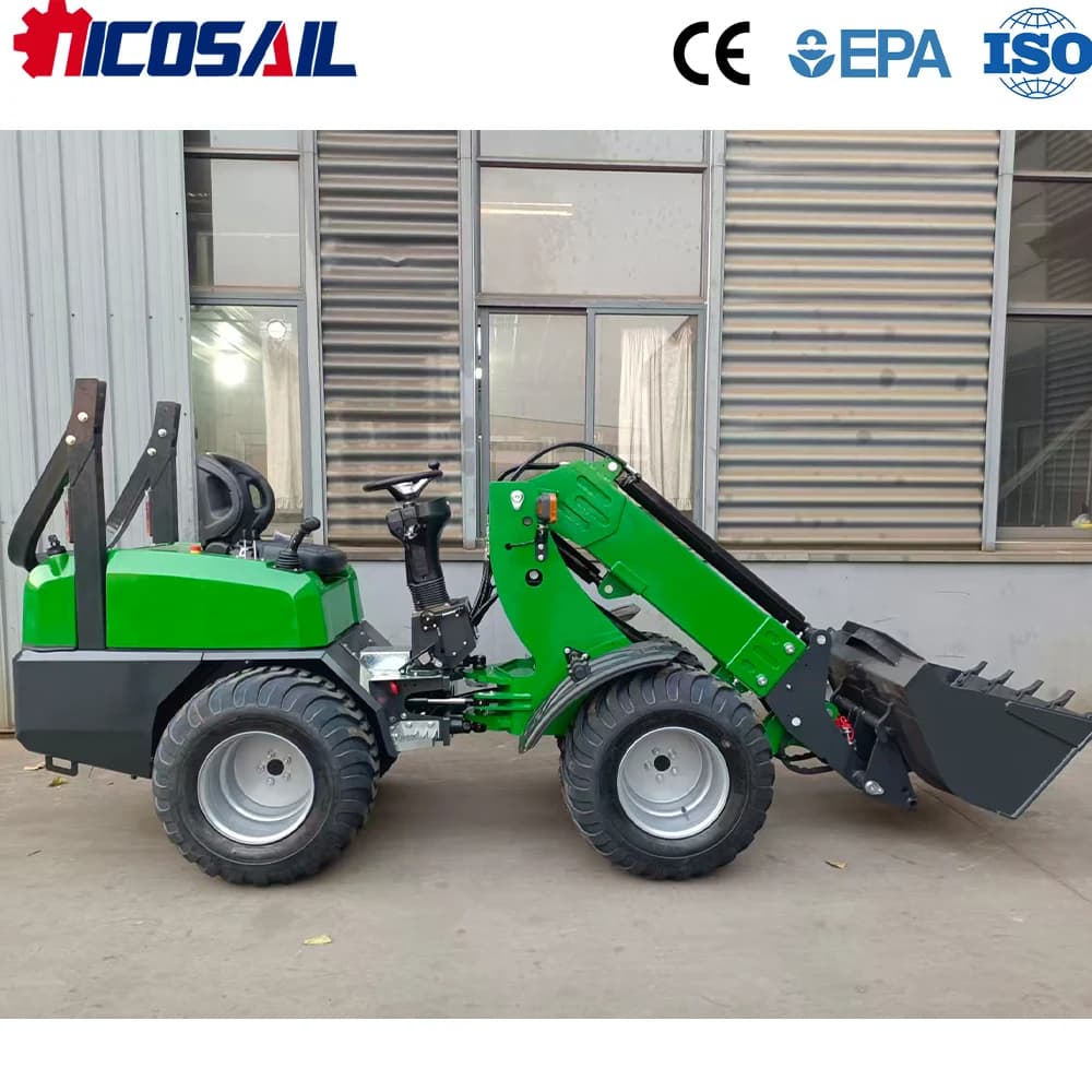 Mini Caricatore Telescopico Personalizzato Euro 5 CE, Potente per Giardini, Fattorie e Piccoli Progetti Edili