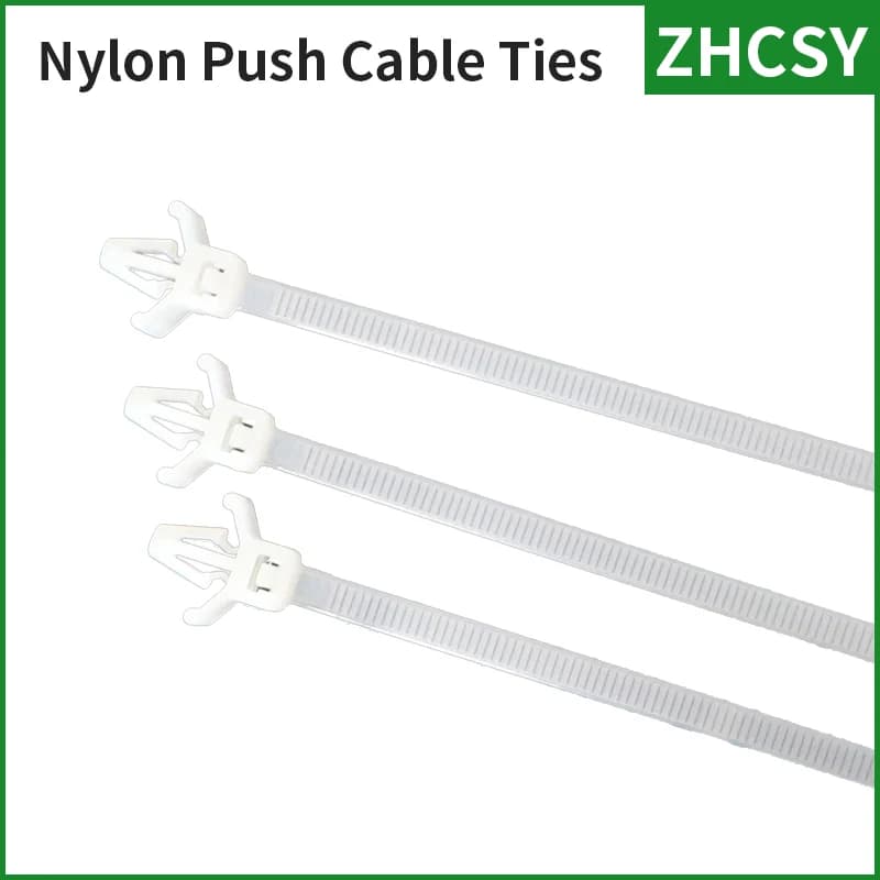 Freeshipping 2..5X100 3.6X150 200 Fascette di fissaggio per cavi per auto Fascette per cavi in nylon per auto Push Mount Fascetta per cavi Fermo Clip Morsetto