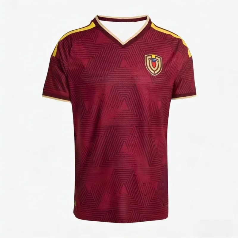 Maglia da Calcio Uomo Venezuela Home Kit - T-shirt Traspirante ad Asciugatura Rapida per Tifosi e Abbigliamento da Spiaggia