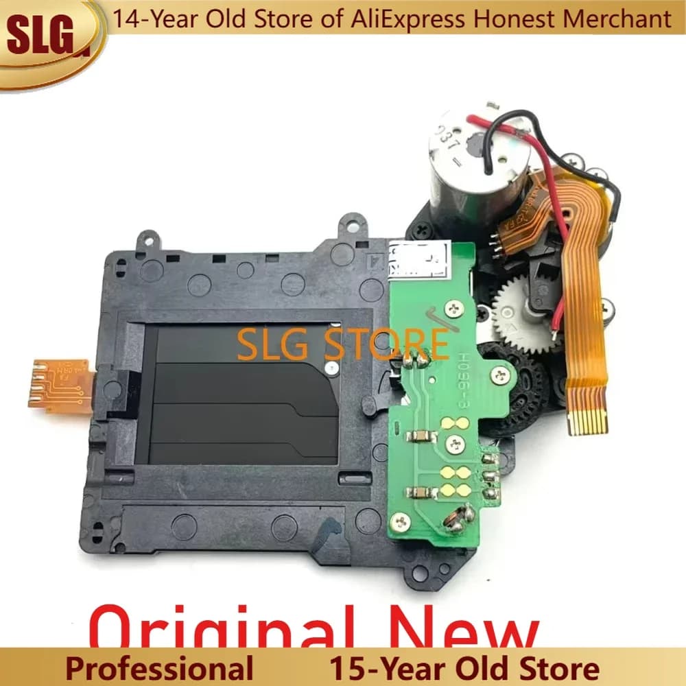 Original NEW Shutter Group with blade Curtain Assembly Unit Component for Nikon D7000 D7100 D7200 Camera + Motor Repair Part