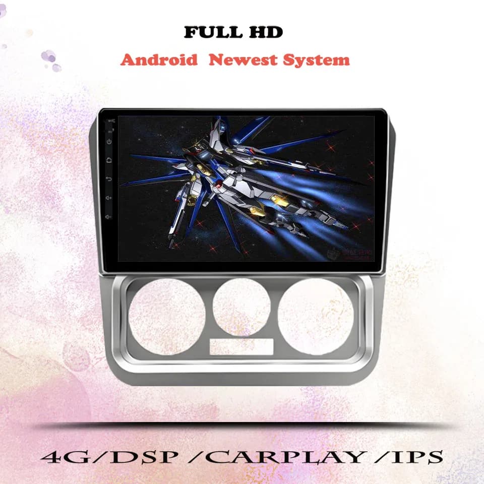 Autoradio Android 14 con Navigatore GPS e Lettore Multimediale 2 Din per Geely CK 2008 2010 2012 2016