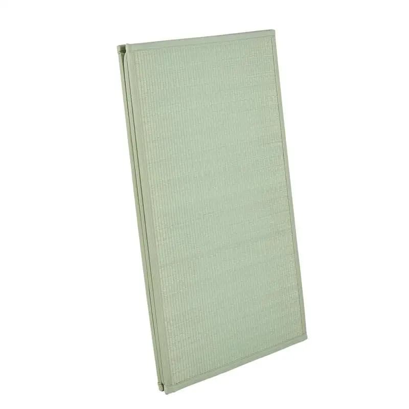 Spedizione Gratuita - Materasso Tatami Giapponese, Materasso Tatami Pieghevole Giapponese Misura Twin (Erba Naturale), Materasso da Pavimento Giapponese con Base Antiscivolo e Profumo Fresco, Materasso Futon per Dormire, Meditazione e Yoga