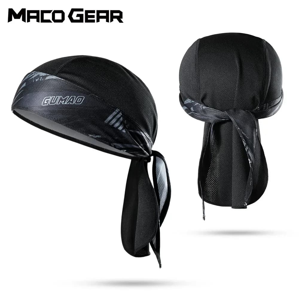 Berretto da corsa estivo ad asciugatura rapida Berretto da ciclismo sportivo Cappello da pirata Uomo Donna Bicicletta da esterno Escursionismo Beaseball Sciarpa per la testa Cappellini Bandana