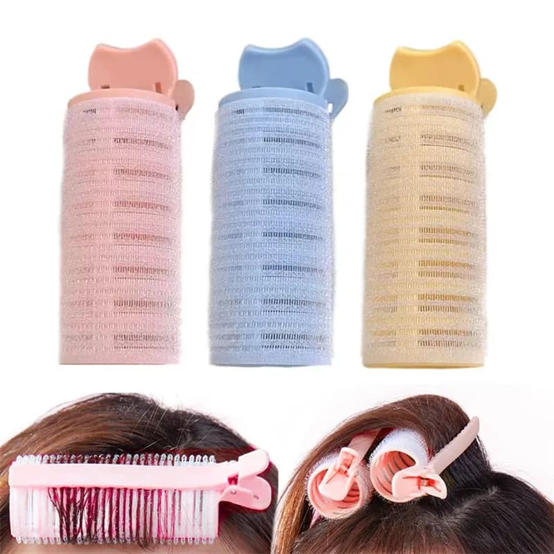 1/3 pieces clip for fringe for soft hair 2 in 1 studs for fringe with clip for portable fringe clip for root lifting