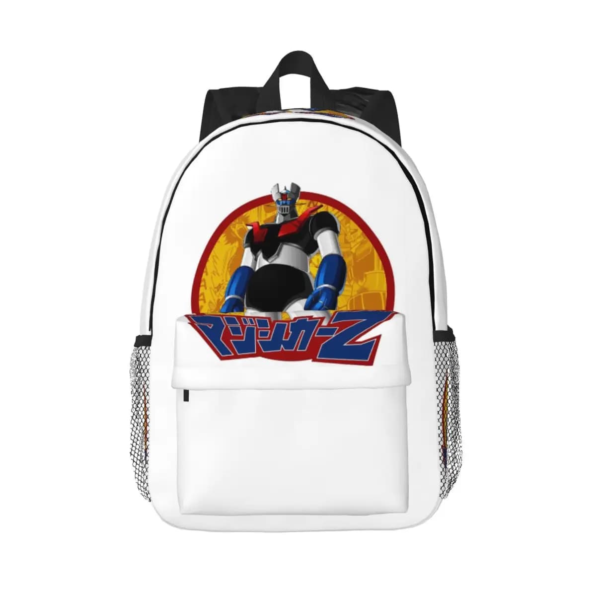 Mazinger Z Goldorak Actarus Grendizer Mask Backpack Daypack Boys Girls BookBag Shoulder Bags for Men Women Children School Bag