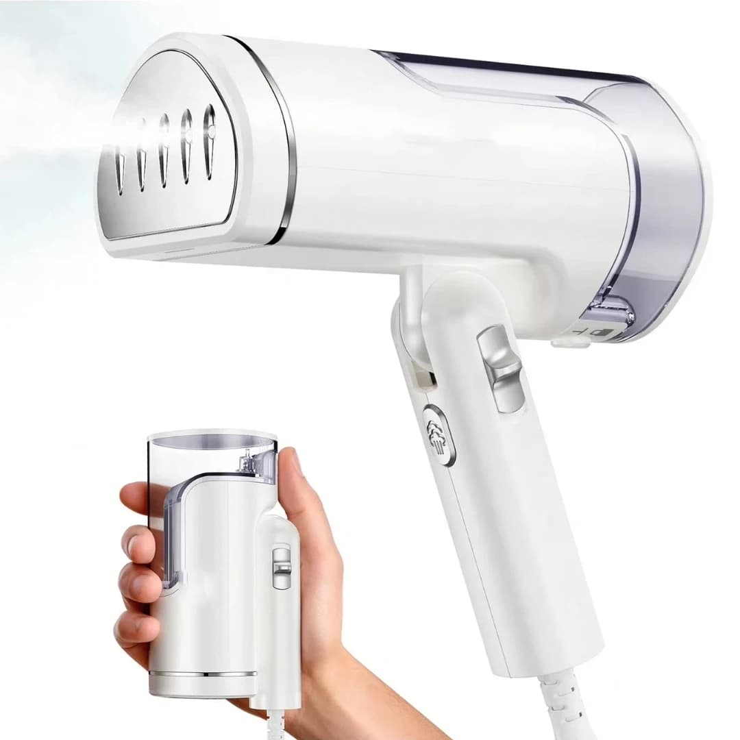 Portable Garment Steamer, Foldable Handheld 1200W Steamer, 20s Fast Heat-Up, Perfect For Wrinkle-Free Clothes At Home And On The Go, 120V Only