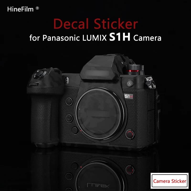 Hinefilm Skin for Lumixs S1 H Camera Sticker Protective Film for Panasonic Lumix S1H Camera Protector Cover Decal Skin