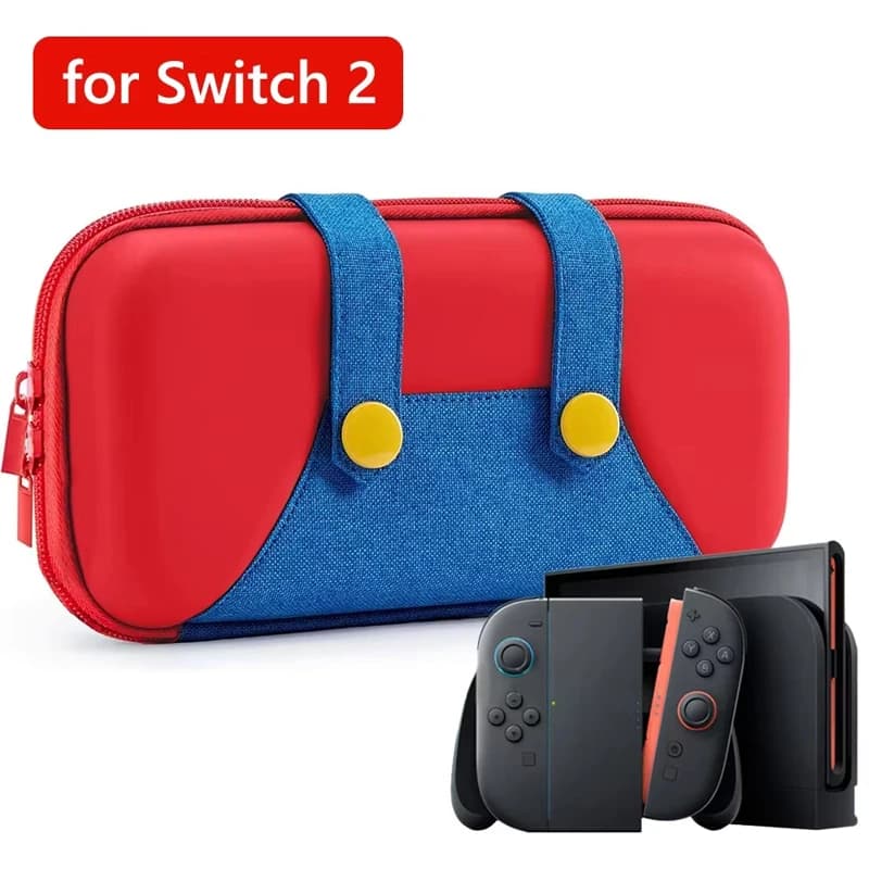 Custodia da trasporto impermeabile in EVA rigida per Switch 2 | Borsa da viaggio protettiva sottile per console NS2, giochi e accessori Joy-Con