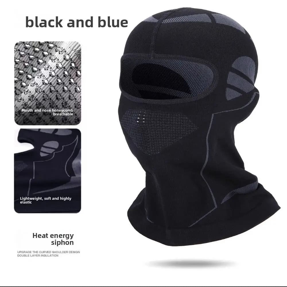 Balaclava Breathable for Moto, Elastic Windproof Cover for Cold Climate, Cycling Mask, Winter Skiing Scarf