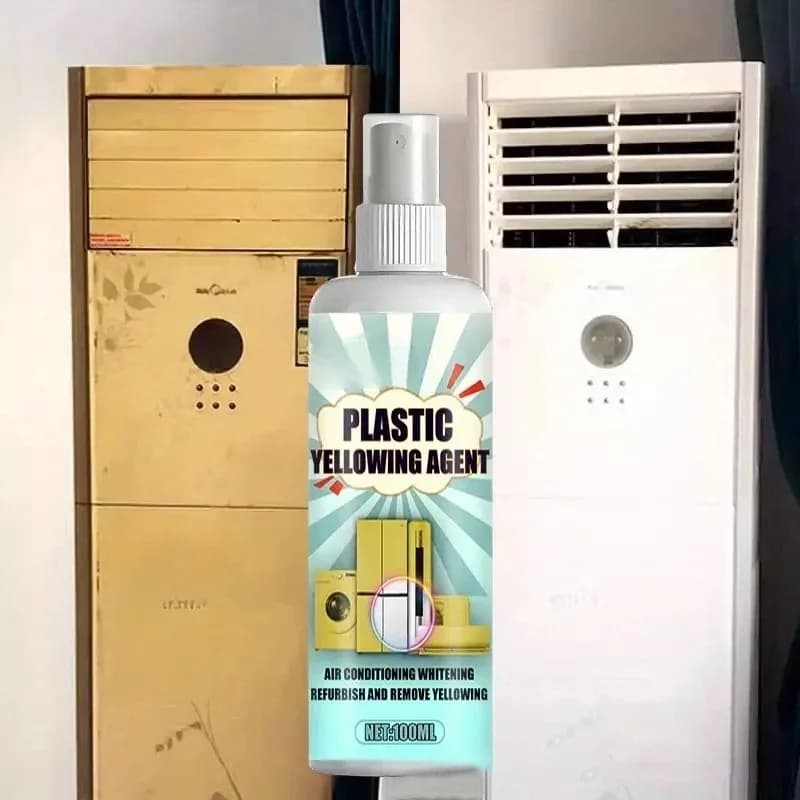 1Set Stain Remover Bleach Plastic Bleaching Agent For Yellowing Appliances Renovation Air Conditioning Anti Oxidation Cleaning