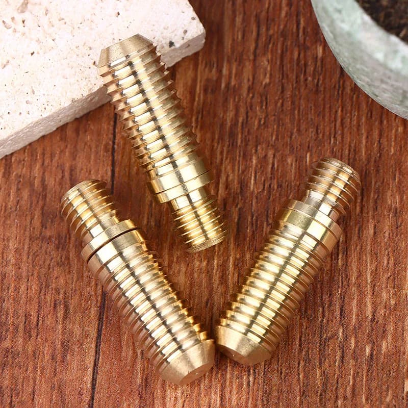 1/2pcs Stecca da biliardo Viti Stecca da biliardo Comune Bastoni da biliardo Viti di prolunga Punta della stecca da biliardo Viti di collegamento Hardware comune
