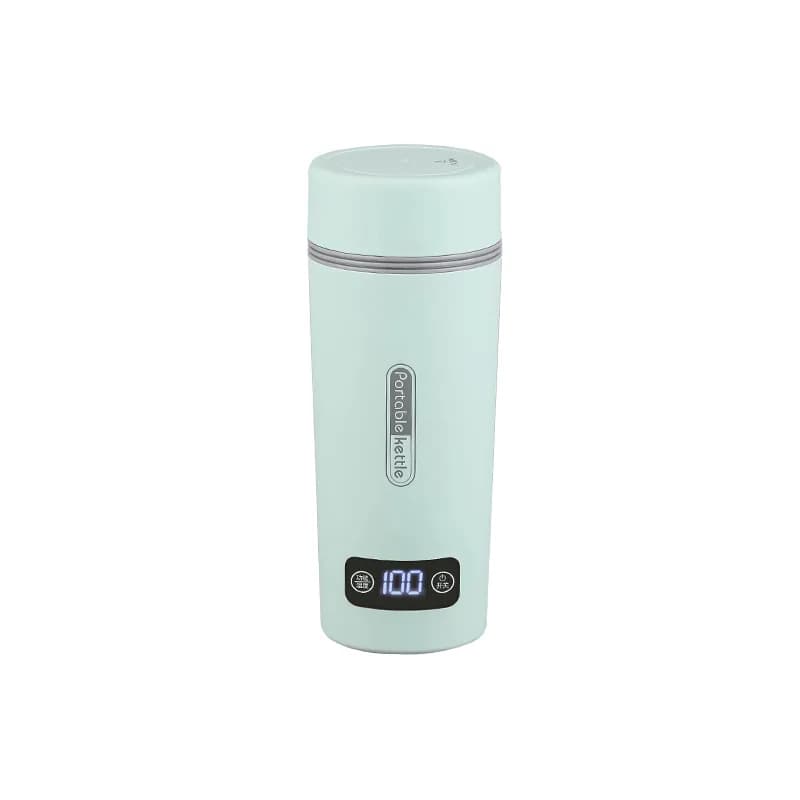 Portable Electric Heating Water Cup 220V 4 marches Temperature display Mini travel cup for intelligent health isolated Self-heating kettle