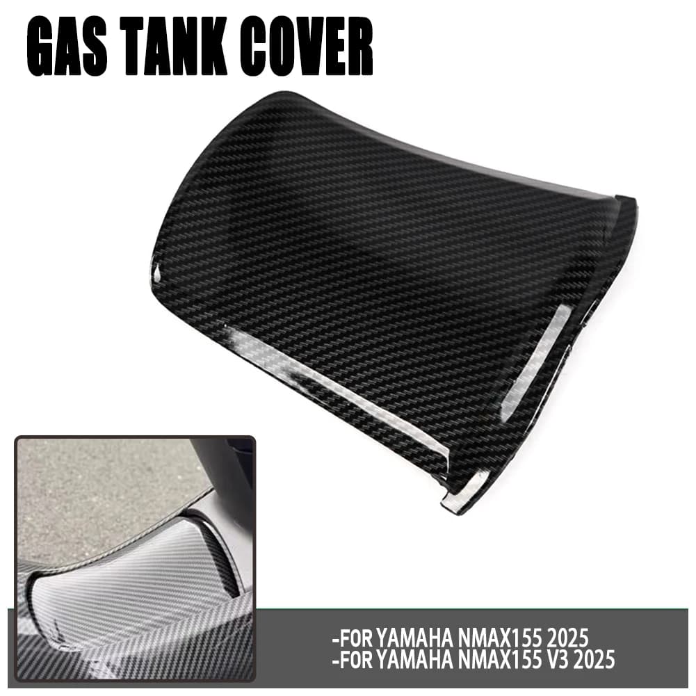 Per Yamaha NMAX155 V3 2025 Serbatoio Carburante Protezione Della Protezione Accessori Moto Serbatoio Carburante Copertura In Fibra di Carbonio N-MAX155 NMAX 155