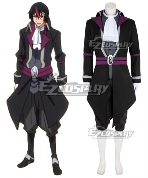 That Time I Got Reincarnated as a Slime TenSura Arch Demon Diablo Noir Cosplay Costume Anime Black Uniform Outfit
