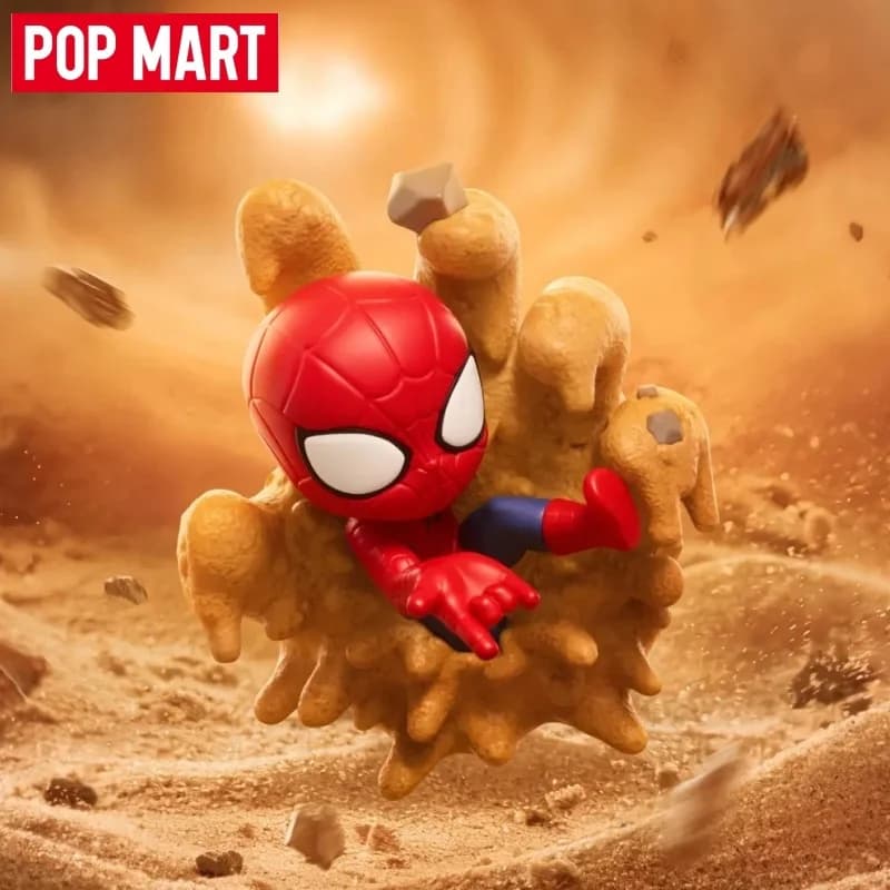 POPMART Marvel Across The Infinite Series Blind Box Hero Action Figure Mystery Box Set Collectible Desk Decor Kids Birthday Gift