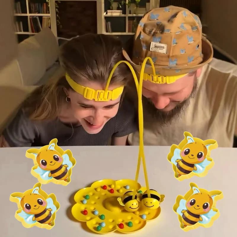 Little Bumblebee Gioco da tavolo multifunzionale Puzzle Giocattoli da pesca Giocattoli educativi interattivi per bambini Regalo di Natale Gioco per famiglie