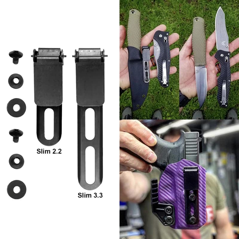 Ulticlip tactical belt clip for sheath for knife Fondina Kydex IWB Hidden transport bag Blet Hunting clip External bag for hellcat pro