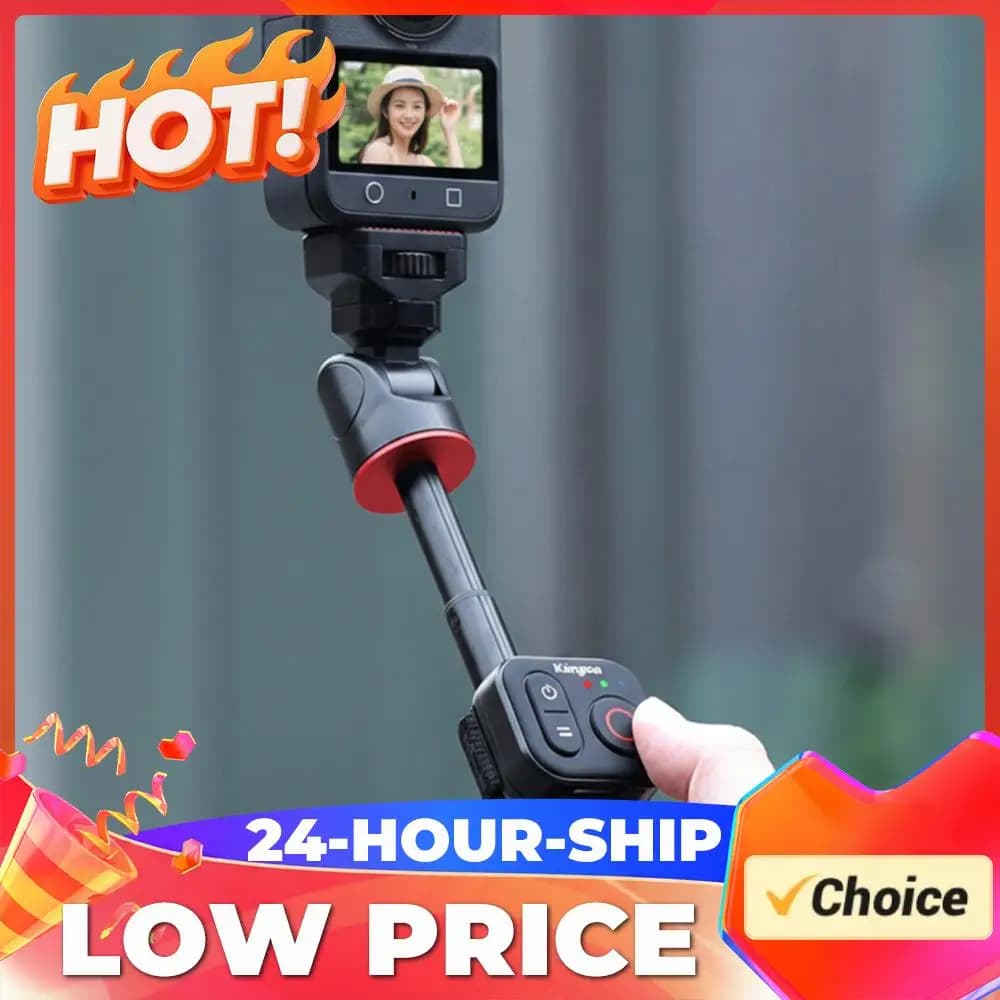 Wireless remote control Waterproof camera with wrist strap for DJI Osmo 360/Action 6/5 Pro/4 and Insta360 X5/X4/X3